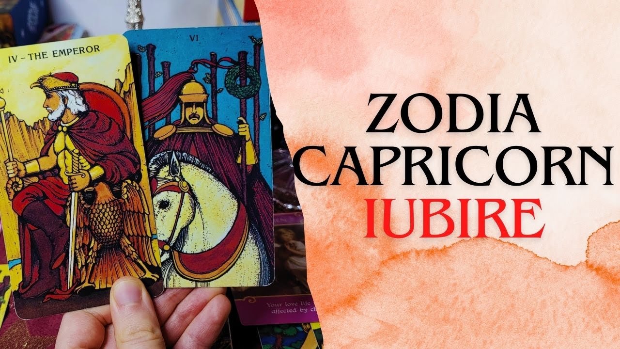 ZODIA CAPRICORN ♑️ NU ÎȚI PIERDE SPERANȚA! UN PARTENER CARISMATIC VINE CĂTRE TINE! DRAGOSTE 😍🥰😘