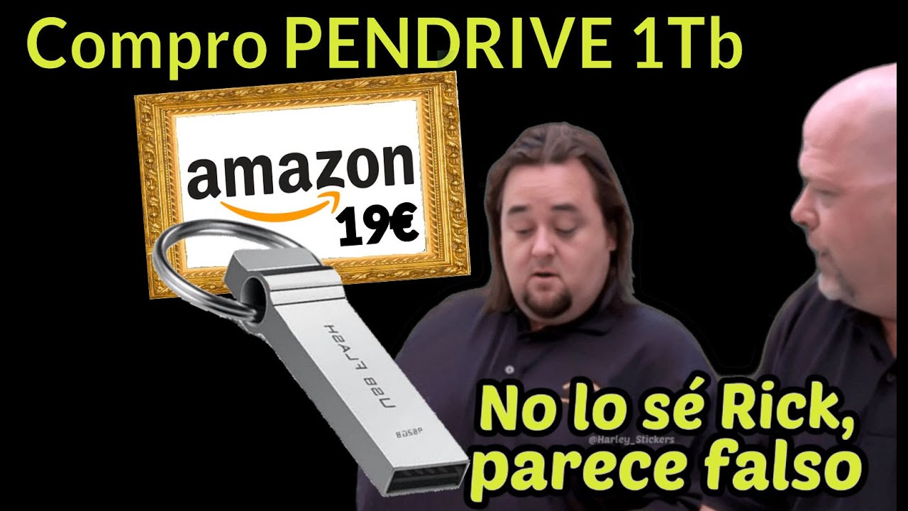 🚨Compramos un PENDRIVE de 1Tb FALSO😫. Hoy lo analizamos! .