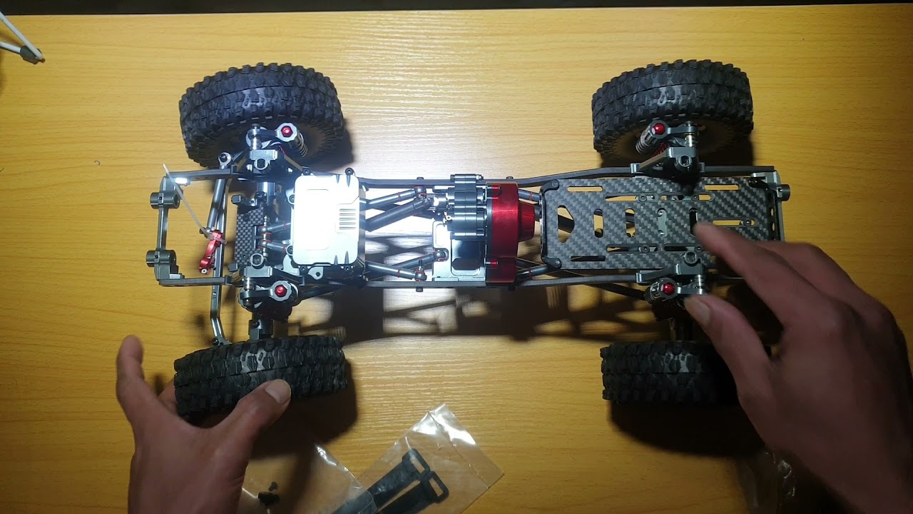 Rc kit 1/10 SCX10 II CLONE FULL METAL (unboxing) #rc4x4 #rckit