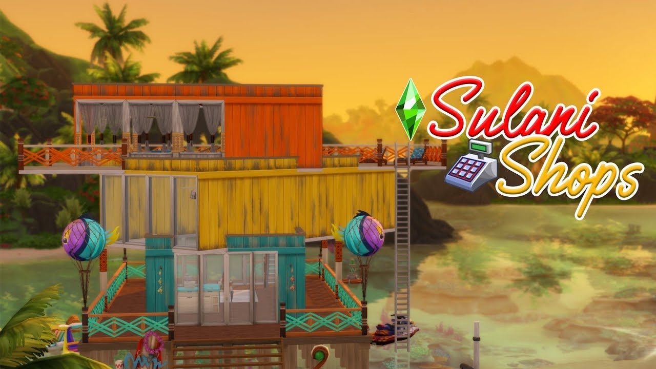 Sulani Shops // The Sims 4: Speed Build
