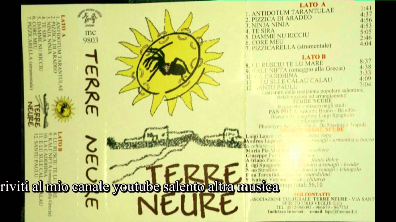 TERRE NEURE pizzica di aradeo