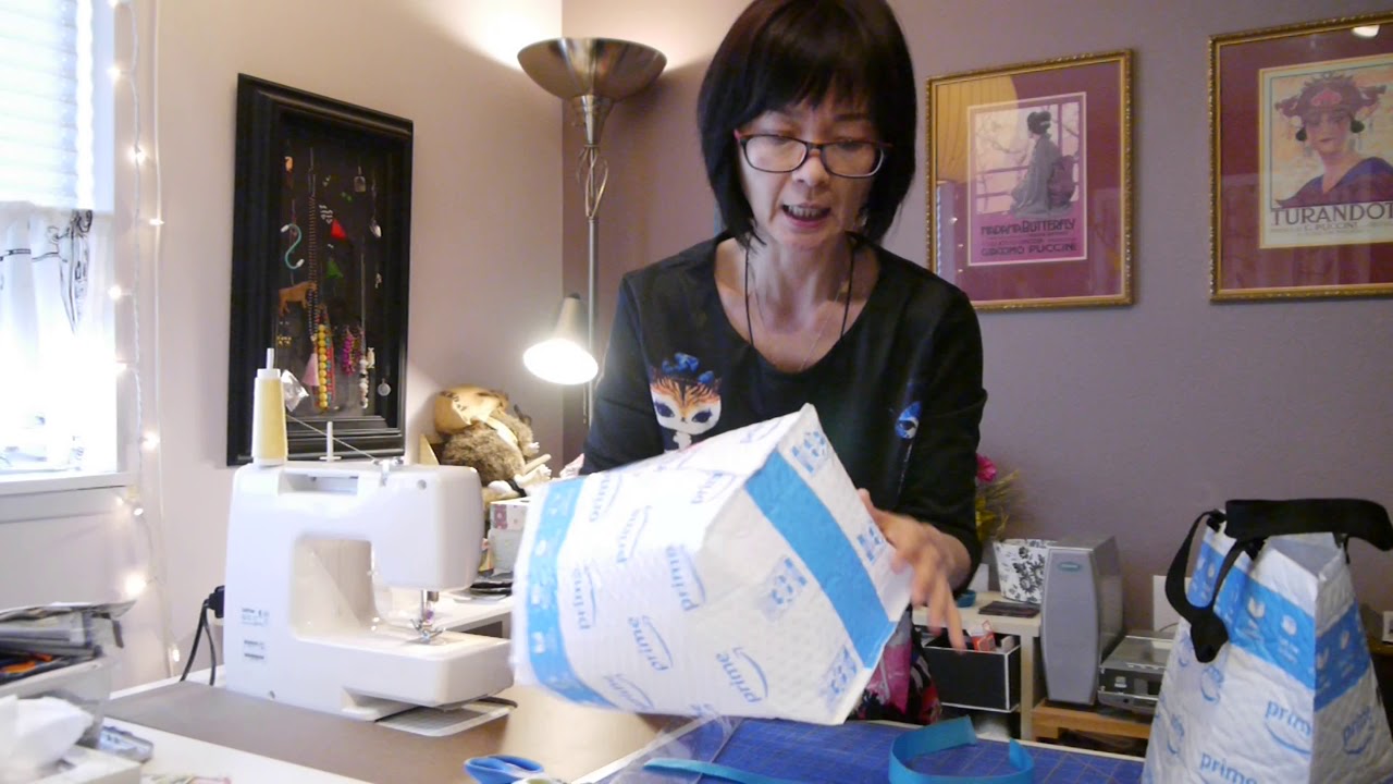 DIY with your amazon shipping bags