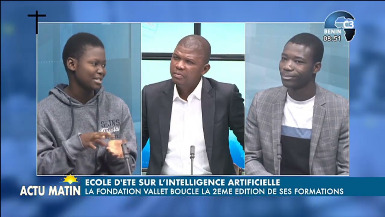 Fidèle DEGNI et Oluwa-Fèmi LODJO racontent l'EEIA 2022 sur Actu Matin