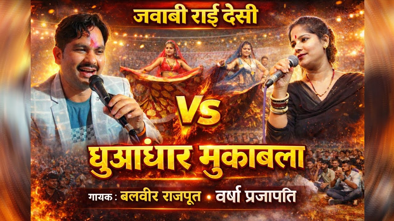 मारो न गुलेल बिपता की मारी चिरैया//बुंदेखंडी राई//जवाबी धुआंधार राई//बलवीर राजपूत वर्षा प्रजापति 