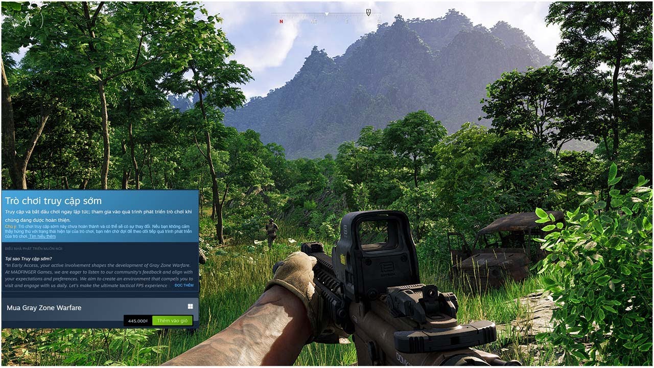 CHƠI THỬ GRAY ZONE WARFARE, GAME BẮN S&Uacute;NG ĐANG TOP SELLING TR&Ecirc;N STEAM