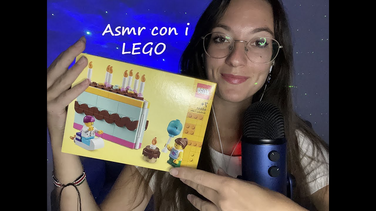 Costruiamo una torta con i LEGO versione ASMR