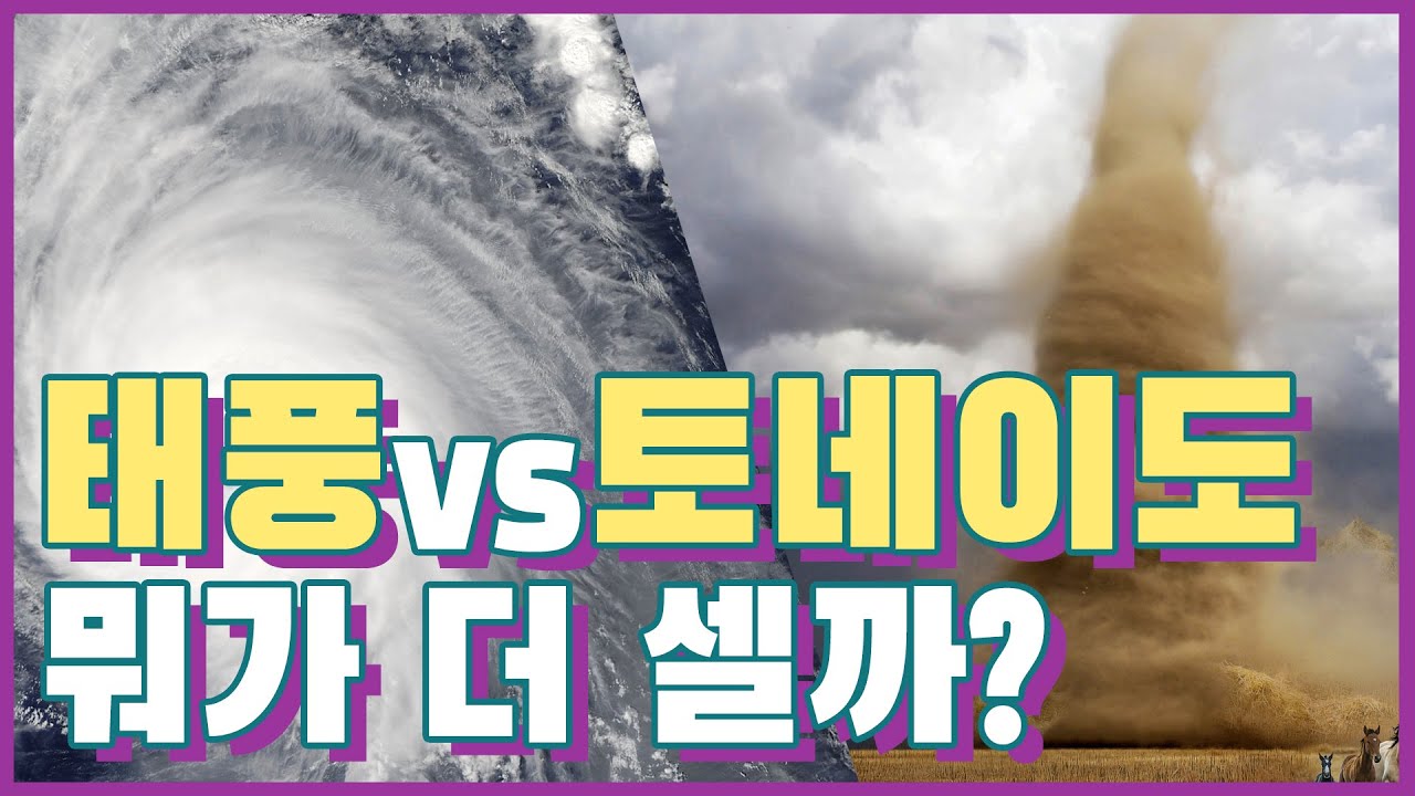 [과학관갤러리] 태풍과 토네이도 1편