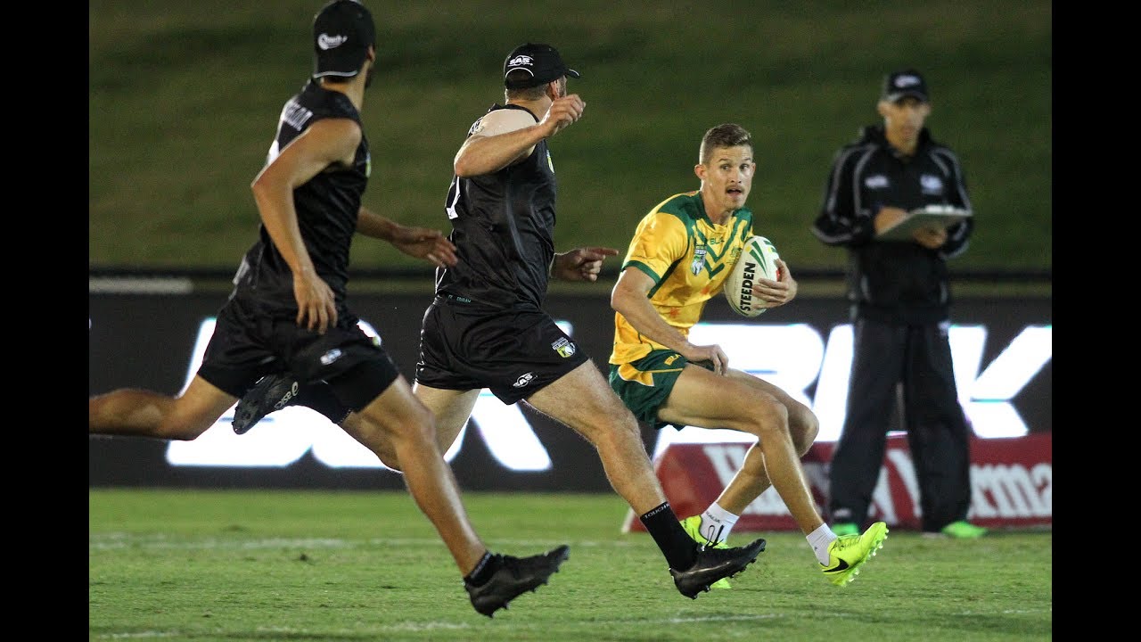 2017 Touch Football Men's Open Trans Tasman Game One