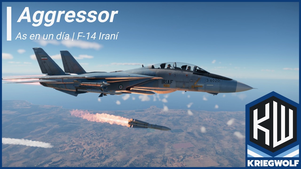 F-14A IRIAF Iraní || War Thunder