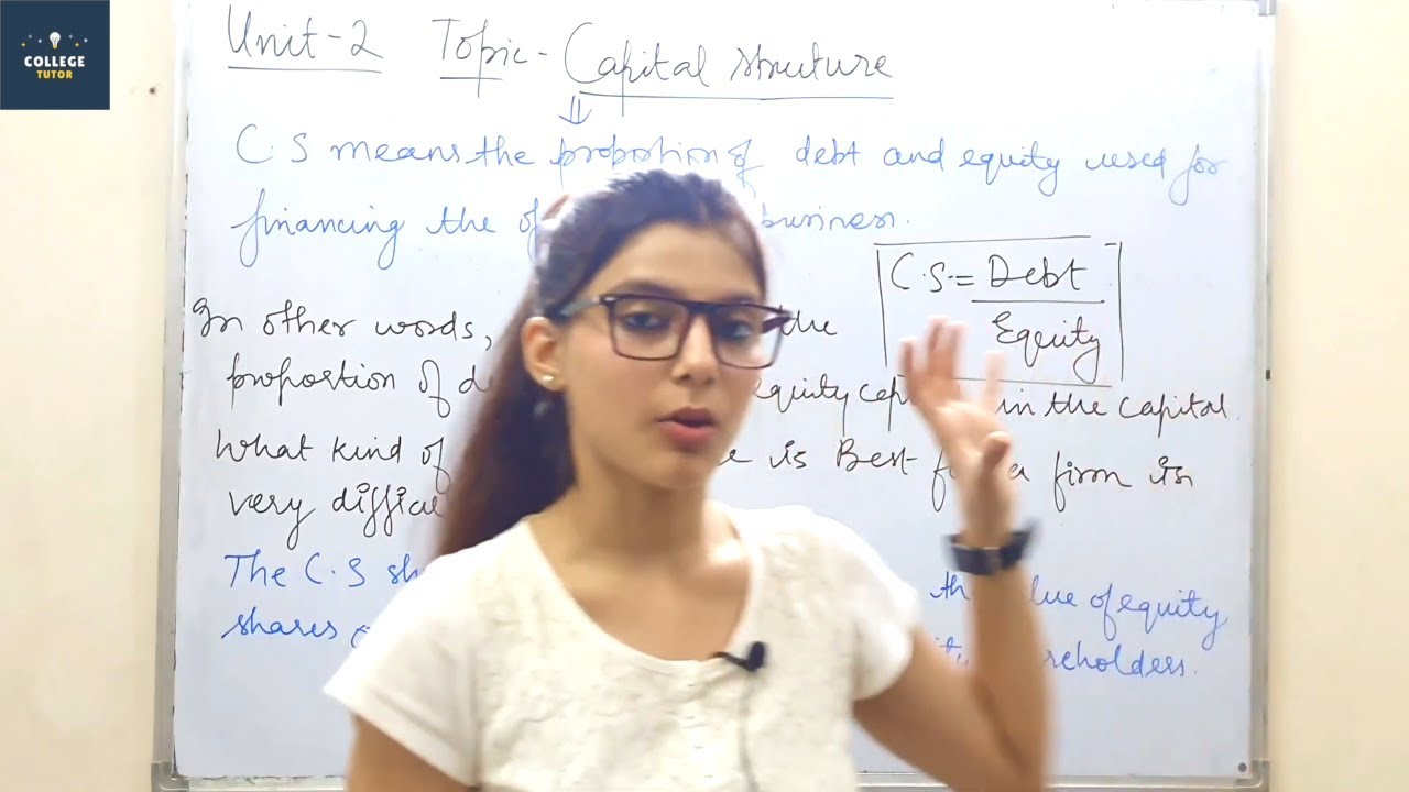 Capital & Financial Structure | Financial Management | Class 8