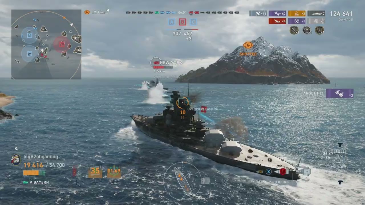 Bayern Brawling for the comeback - World of Warships Legends - Stream Highlight