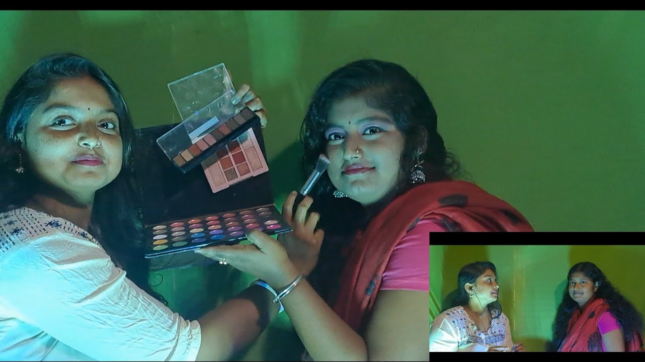 ASMR Doing my sister Makeup and hair style 💄 ✂️