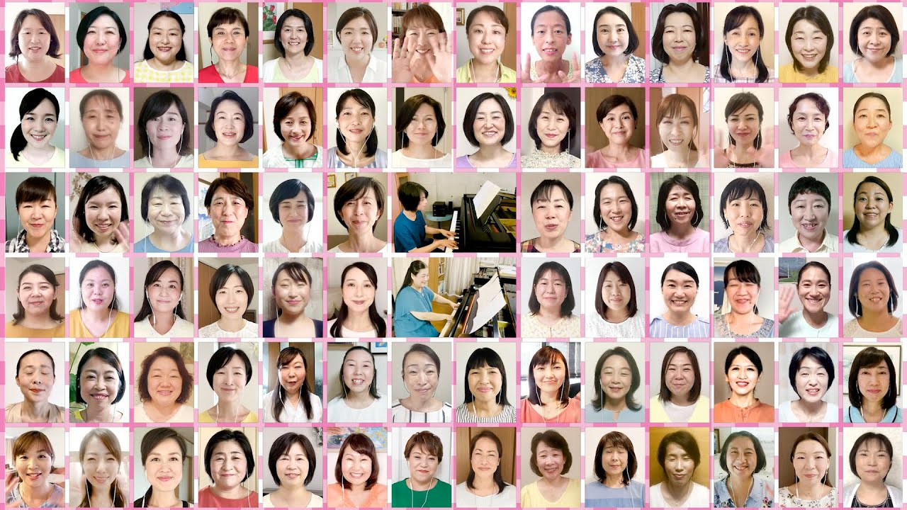 【聖教新聞】白ゆり合唱団リモート合唱　今日も元気で