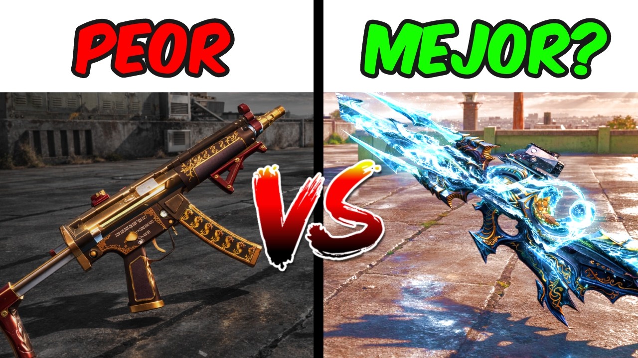 La PEOR ARMA vs La MEJOR ARMA en Blood Strike… ¿Quién gana?