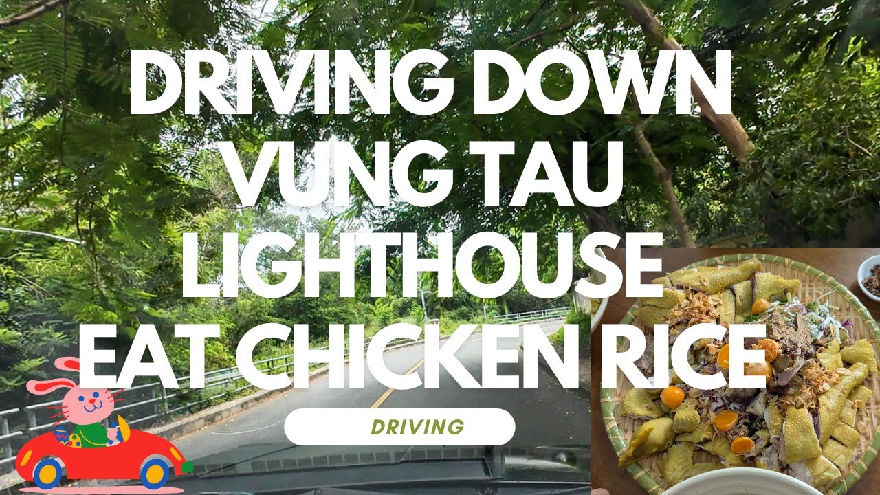 🚗Driving down the lighthouse pass, eat chicken rice - Xuống đèo Hải đăng đi ăn cơm gà