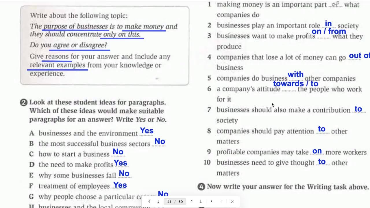 LIVE - IELTS bands 5 - 6.5 - Unit 6 Workbook - Vocabulary | Key Vocabulary | Listening