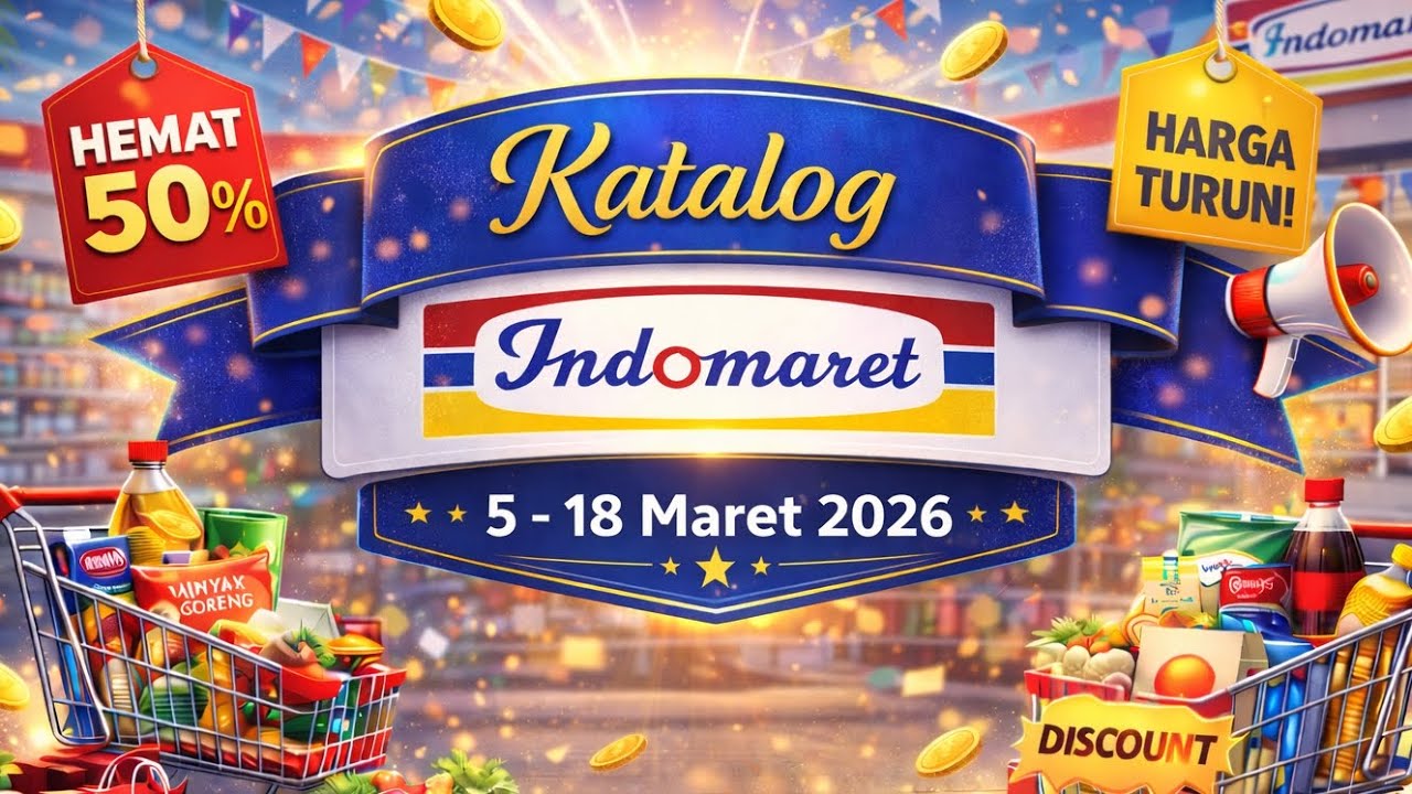 Katalog Promosi INDOMARET 5 - 18 Maret 2026 || Promosi Indomaret 