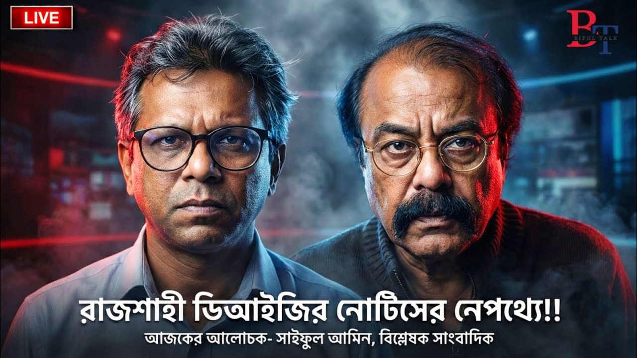 বাঁকাচোখেঃ বাঁকাচোখে  রাজশাহী ডিআইজির নোটিসের নেপথ্যে!!
