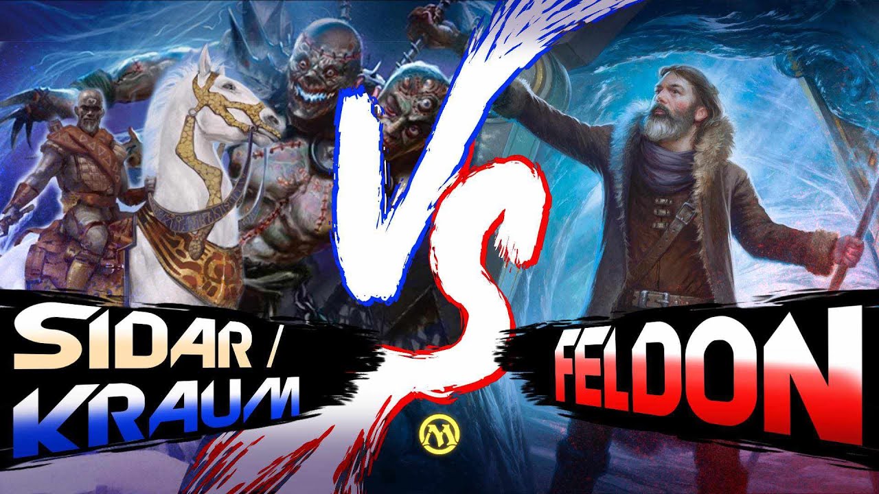 Litmus paper test Feldon vs Sidar/Kraum | Round 1 | Block 101 | Duel Commander 010924