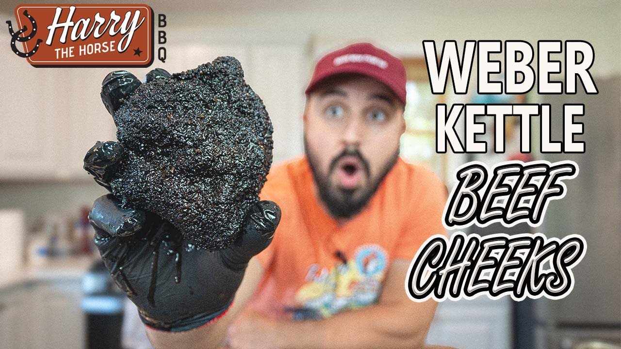 Beef Cheeks Smoked to PERFECTION on the Weber Kettle! | Harry the Horse BBQ