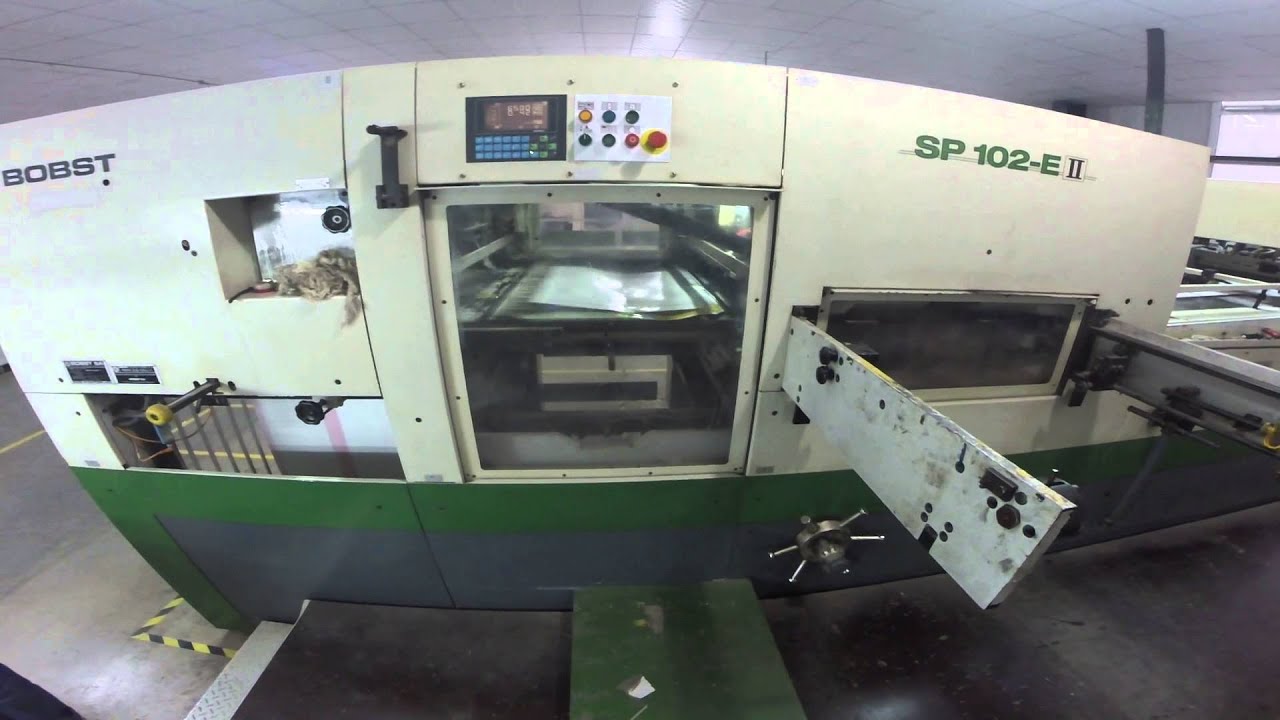 1997 Bobst 102 EII Machine #1