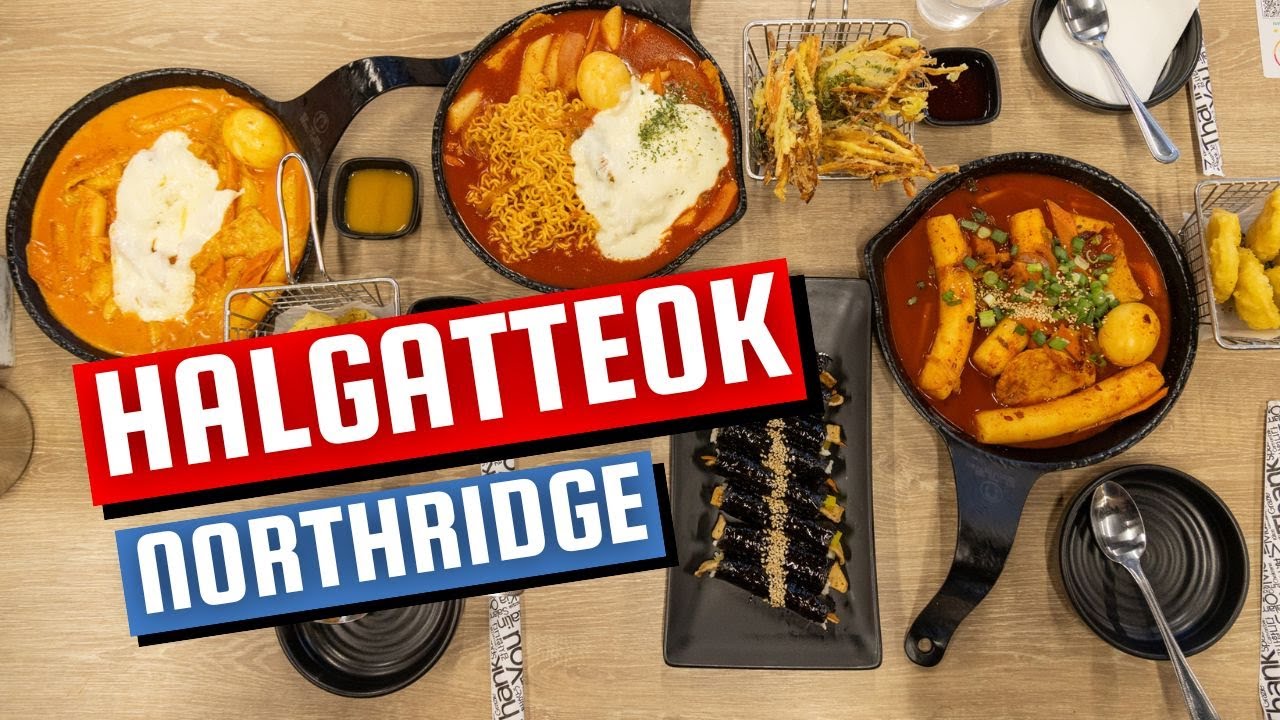 Best Korean Tteokbokki in Los Angeles? | Authentic Grandma-Style Street Food Halgatteok Northridge