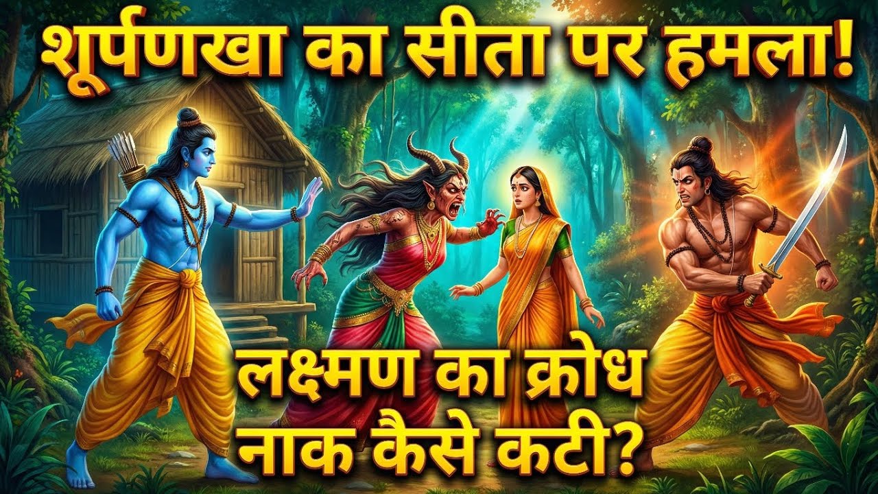 शूर्पणखा की नाक क्यों कटी? — पंचवटी का रहस्य! @GauriRelatoLab 