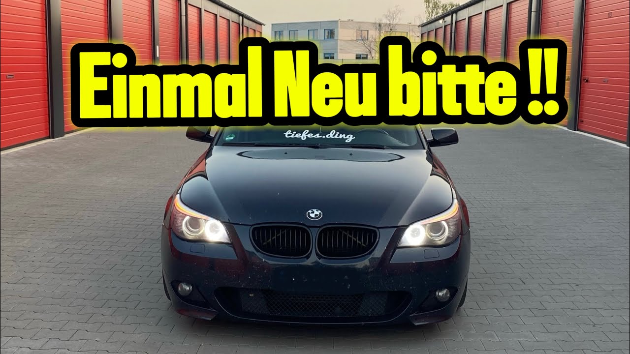 BMW E61 530D Steuerkette M57/Endlich neues Video/ es geht weiter am 5er