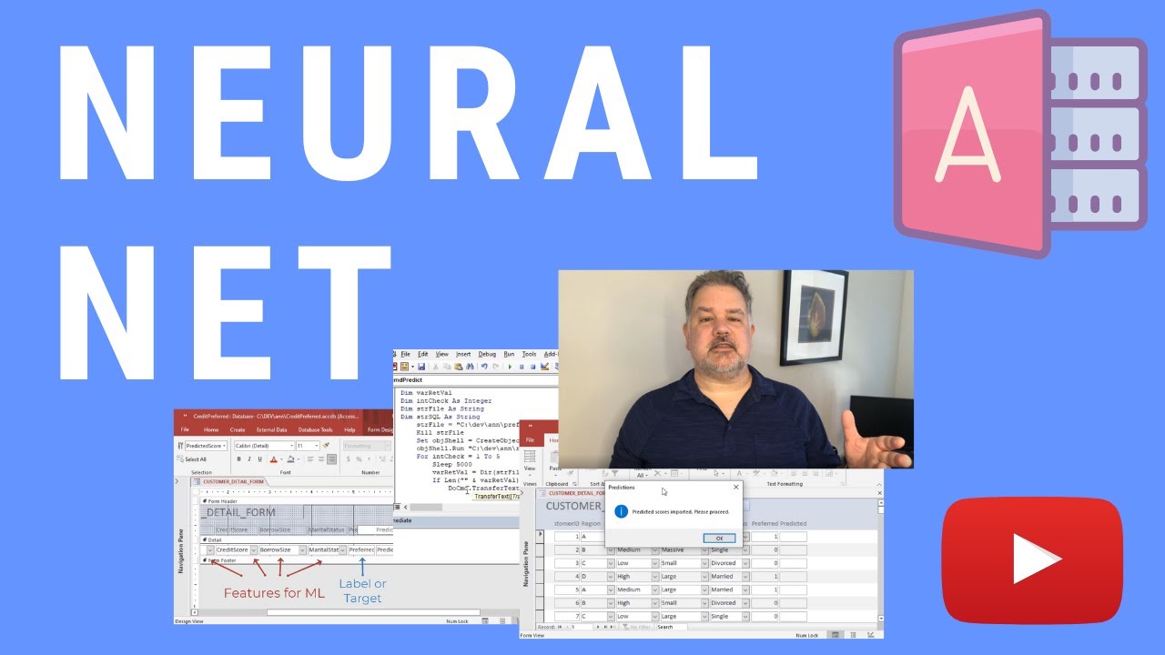 How to Integrate Machine Learning into Microsoft Access Applications