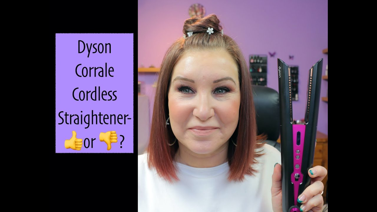 Беспроводной выпрямитель для волос Dyson Corrale — обзор/демонстрация — он вам нужен?!