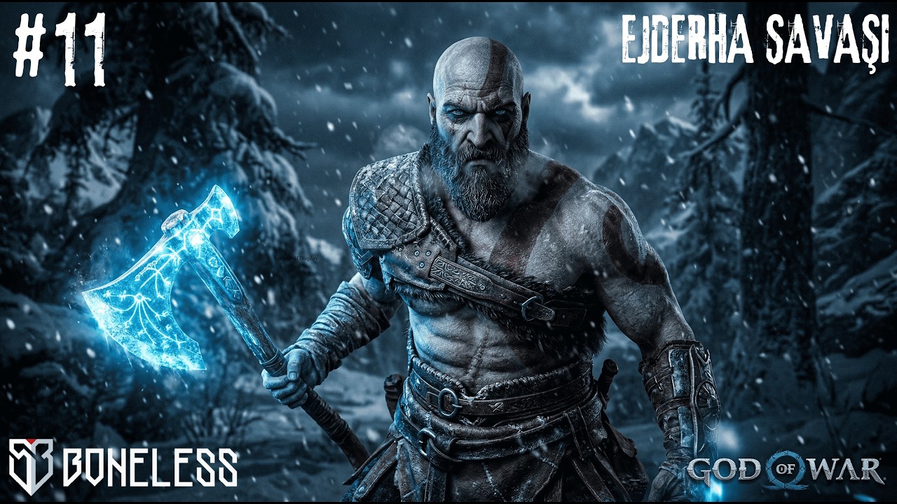Dev Ejderha Hræzlyr Sonunda Düştü! Epik Boss Savaşı | God of War Bölüm 11