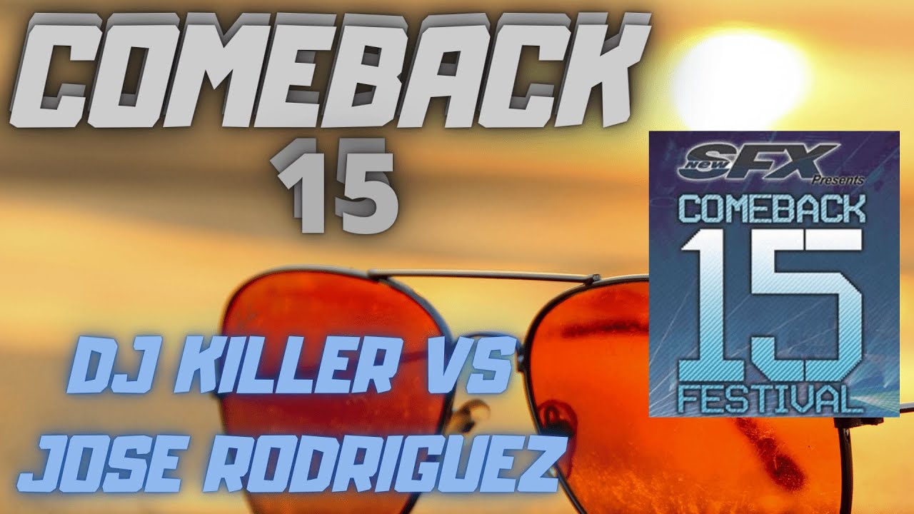 Dj Killer Vs Jose Rodriguez - Comeback 15 Festival - Estadio Olimpico - (Sevilla)