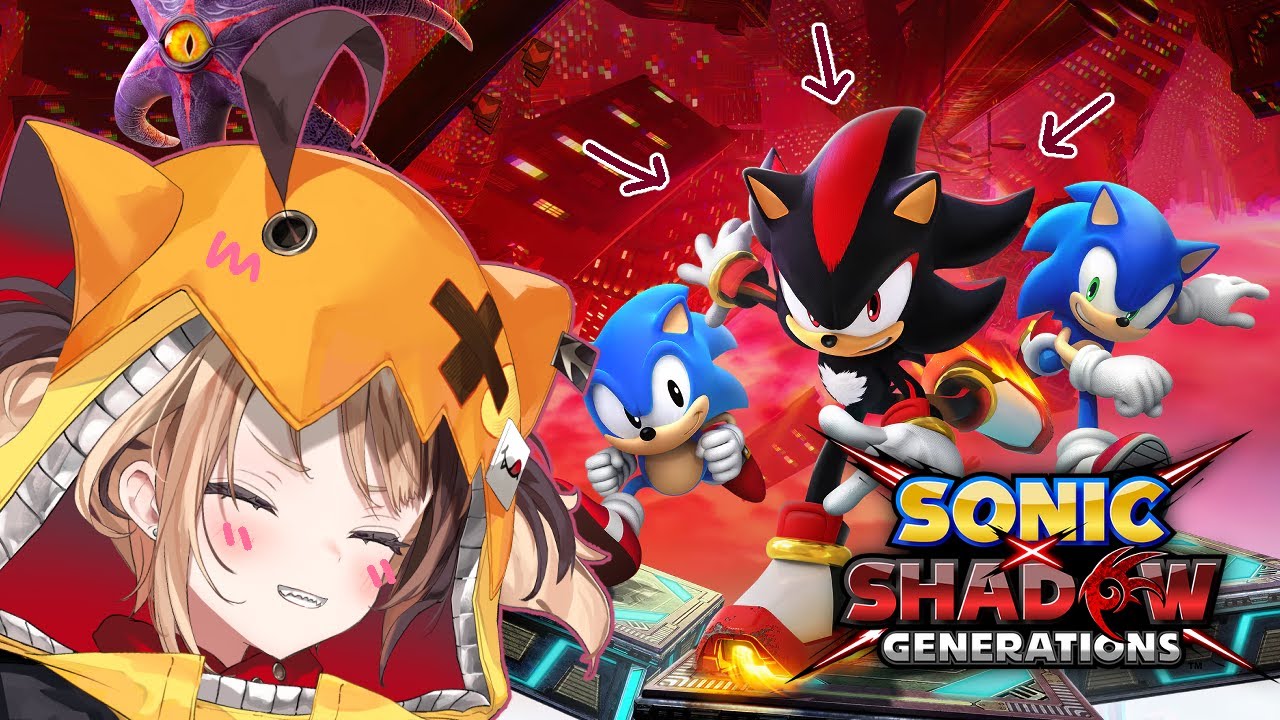 【SONIC X SHADOW GENERATIONS】my little meow meow pookie bear kitty cat shadow the hedgehog
