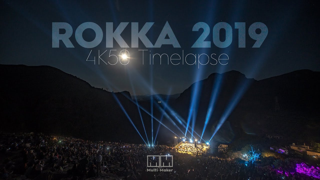 Rokka 2019 - 4K50 Timelapse by TheMultiMaker