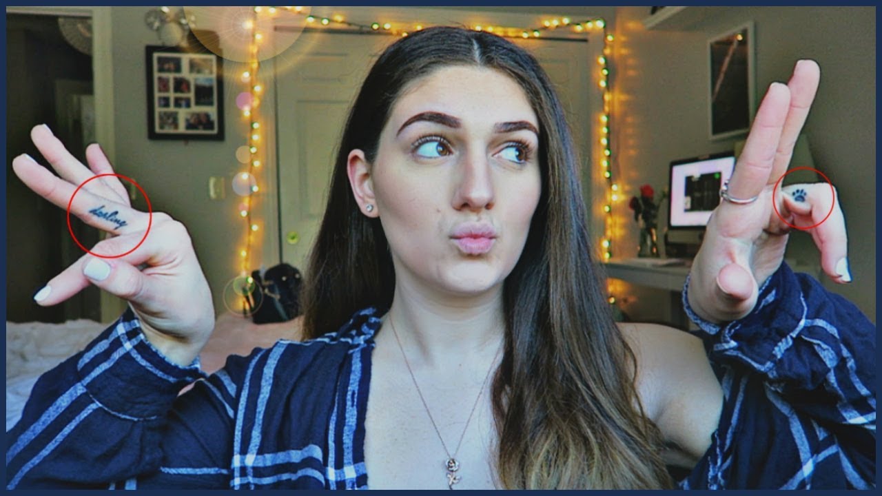 My Experience Getting a Finger Tattoo.... | Amber Greaves