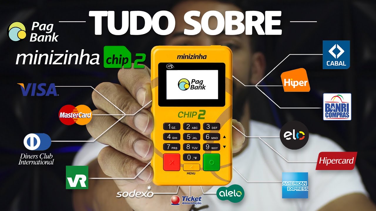 SAIBA TUDO SOBRE A MAQUINA DE CARTÃO MINIZINHA CHIP 2 DO PAGSEGURO/PAGBANK (ATUALIZADO 2021)