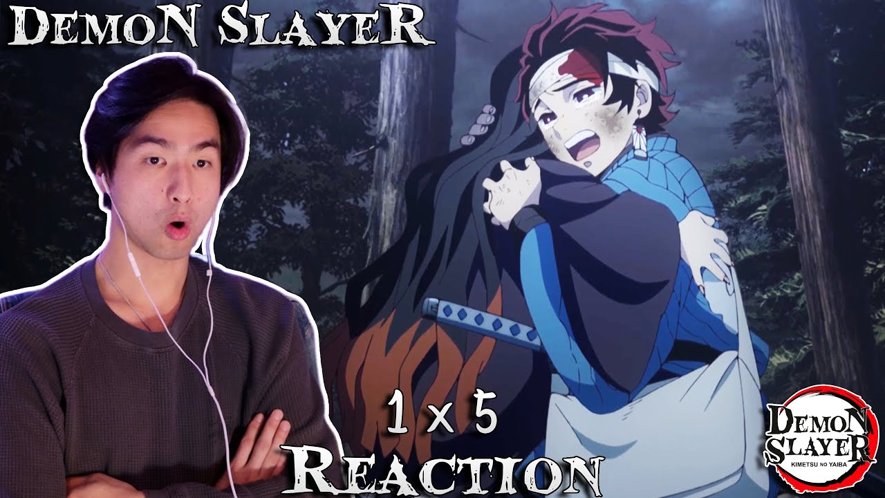 TANJIRO PASSED THE EXAM! 📝 | Demon Slayer Season 1 Episode 5 REACTION!
