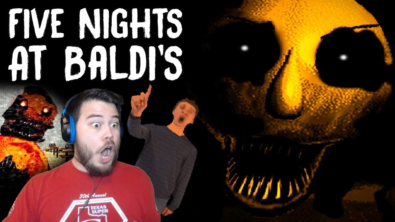 A GOLDEN BALDI JUMPSCARE?! | Five Nights at Baldi's: Nightmare Edition