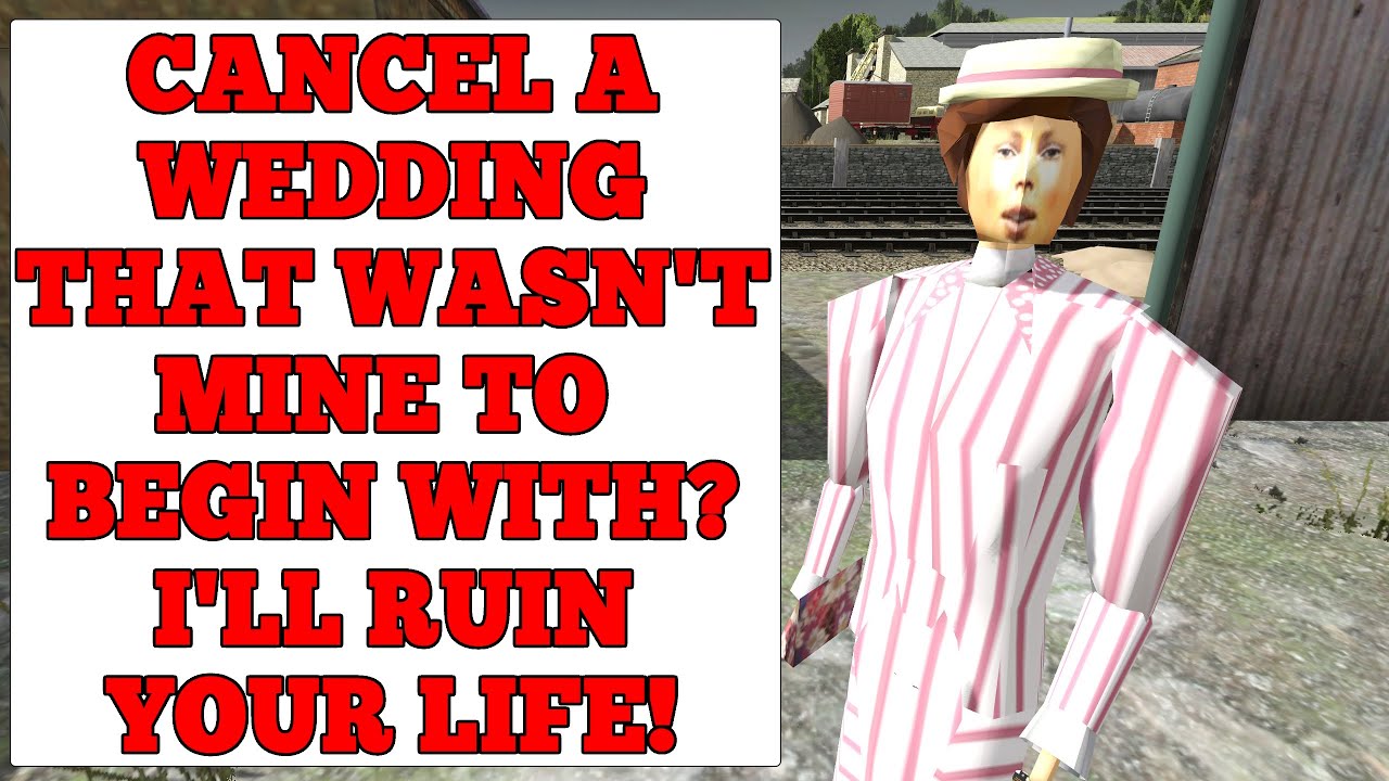r/JustNoMil: I'll ruin your life for cancelling a wedding that wasn't mine