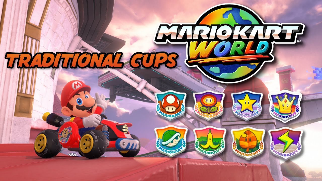 What if Mario Kart World Had Traditional Cups?