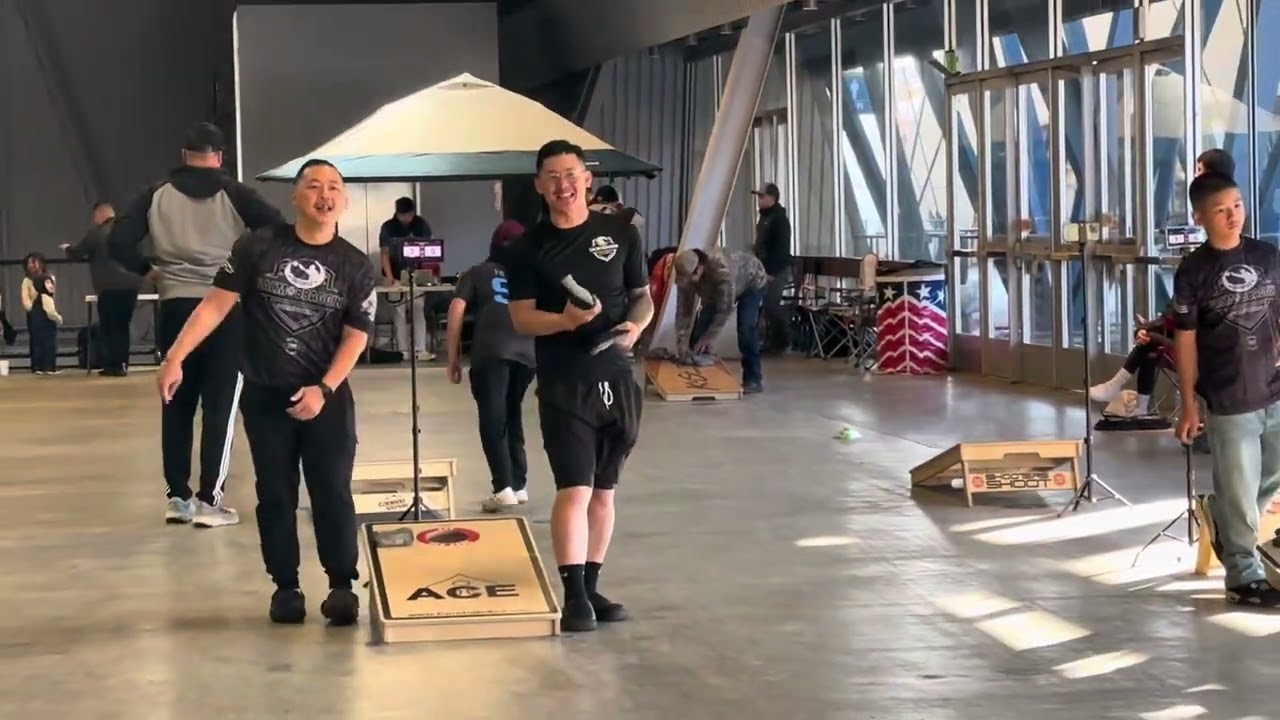 Hmong Corn.Hole Games @ Hmong Sacramento New Year 11/30/24, (just a small recap).