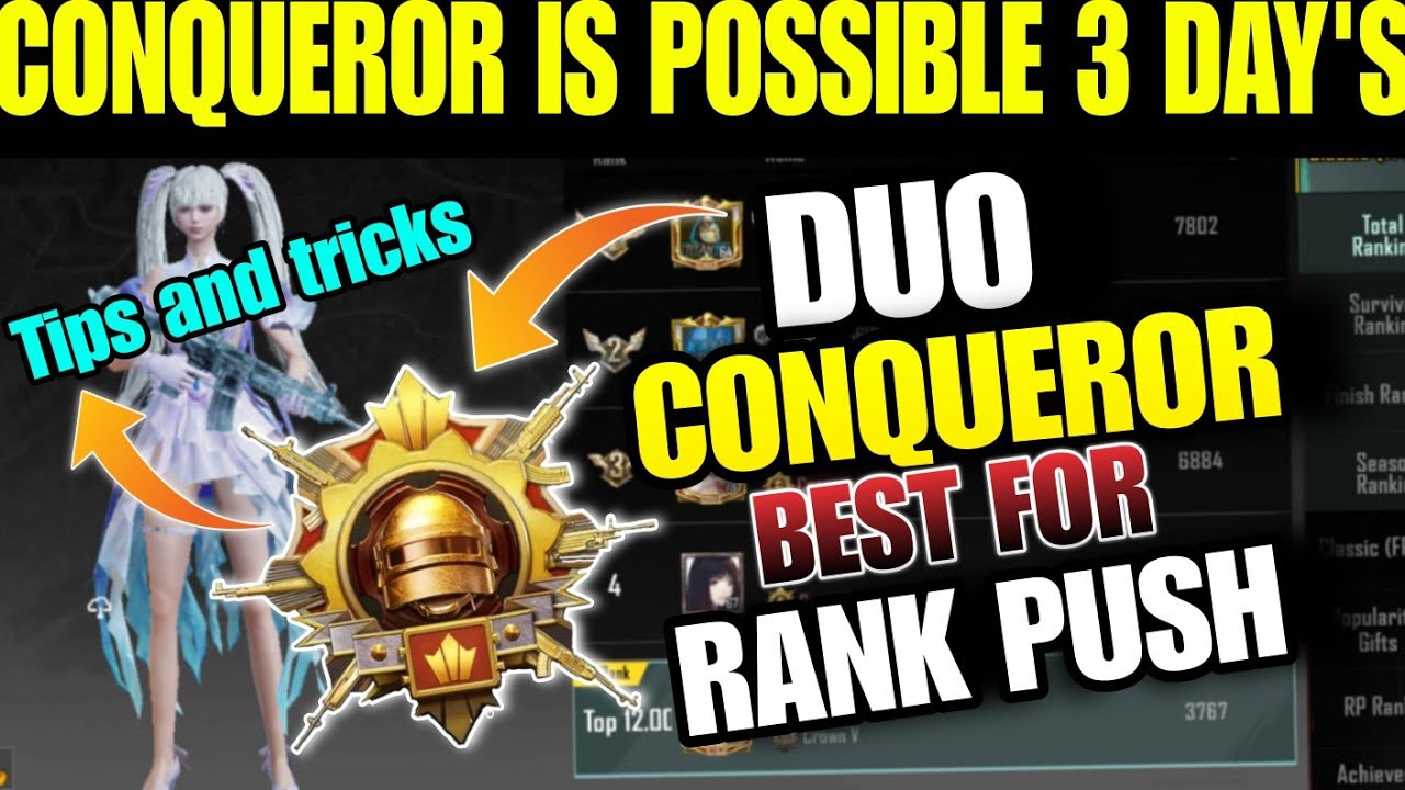🥳💥 How To Push Conqueror In Just 3 Days | Bgmi Tamil | C5S13 Conqueror Push Tips | M24sakthi 2.0