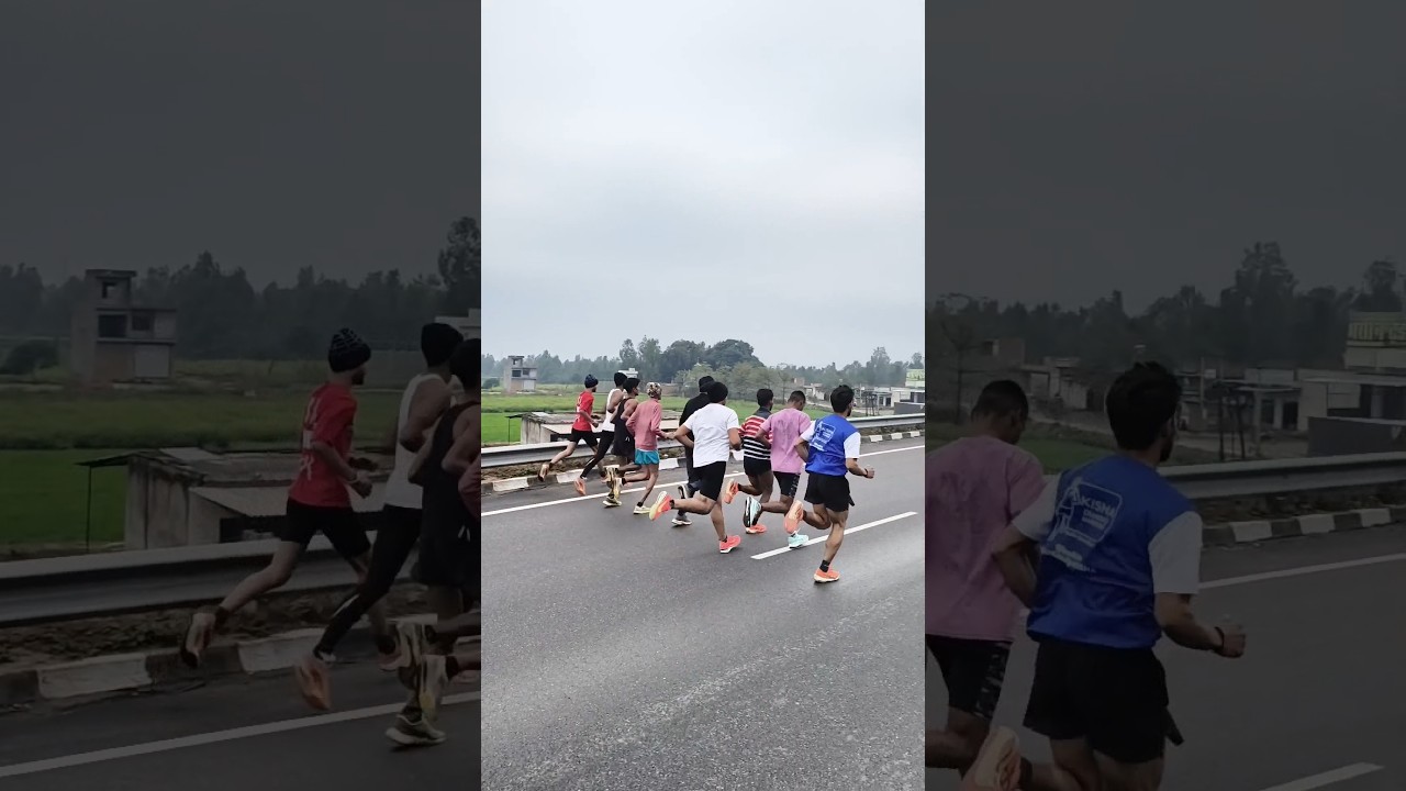 bhaiyon ke sath running 🥰🥰