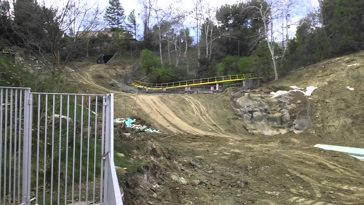 Log Jammer Demolition at Six Flags Magic Mountain