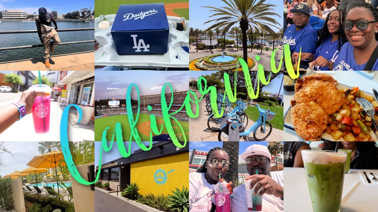 Our Last Day in LA | Dodgers Game | Long Beach Cali #LBC | RWTR