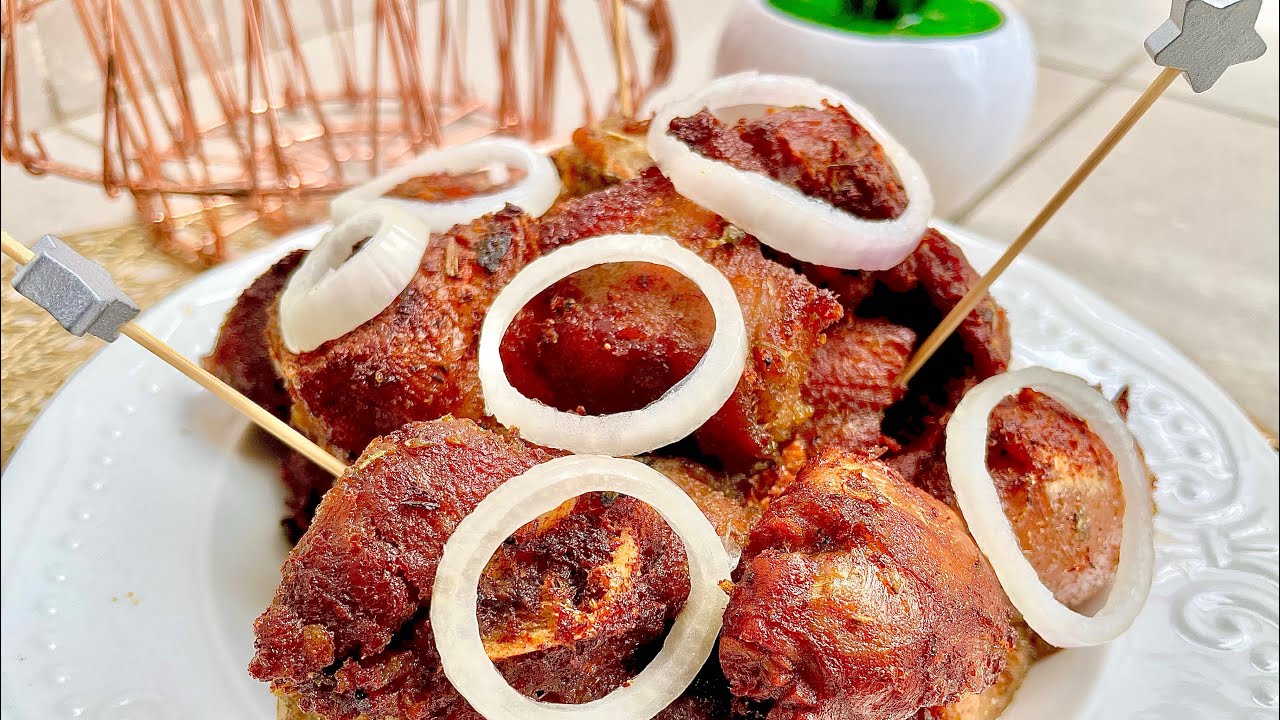 HOW TO SEASON, STEAM AND FRY PORK | THE BEST FRIED PORK RECIPE FOR FESTIVITIES
