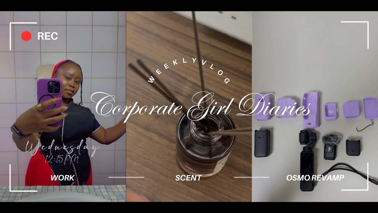 Corporate Girl Diaries Ep. 01| Work fits|New Osmo Case & calm days 