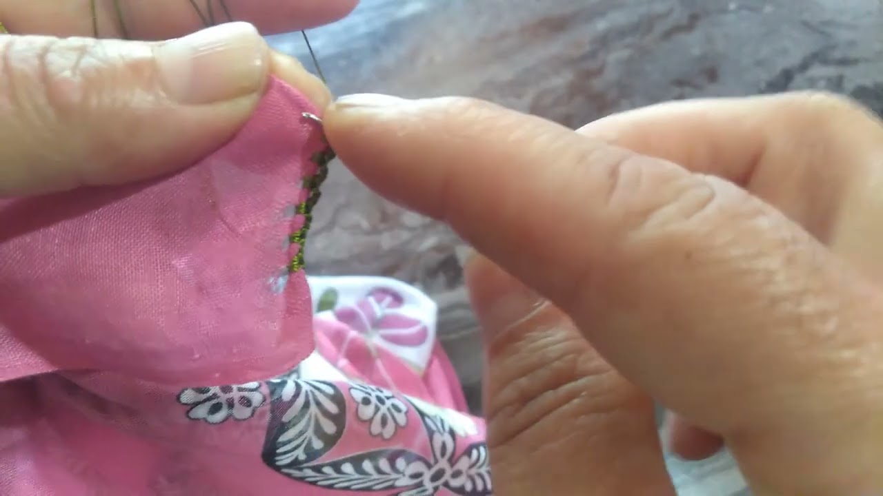 Yemeni kenarı nasıl tığlanır yazma kenar tığlamasi 2.model