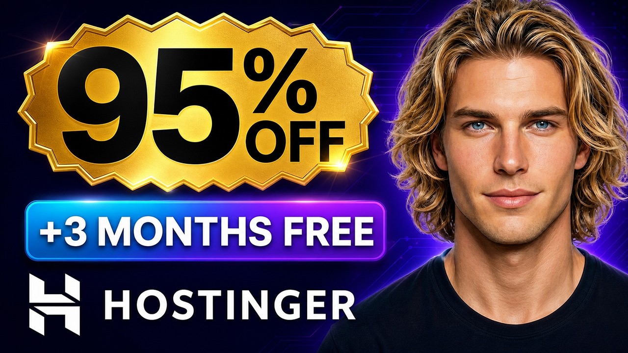 Hostinger Coupon Code 2026 | BIGGEST Discount + 3 FREE Months