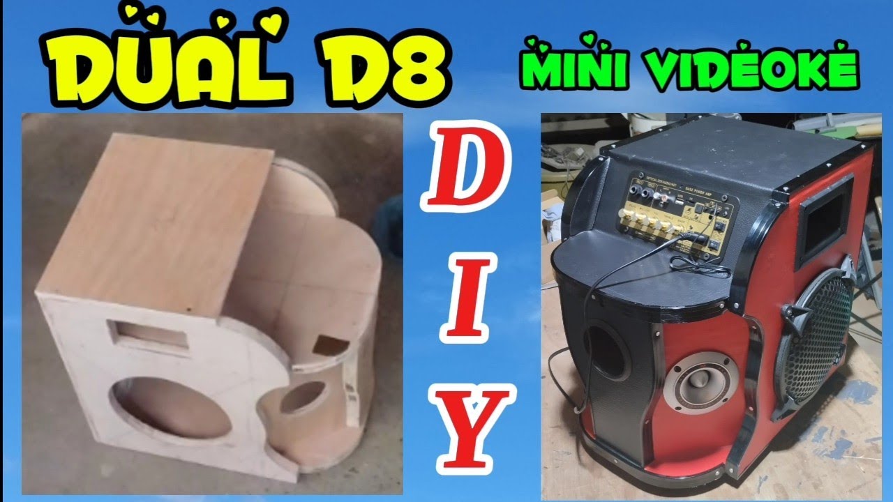 Part #1 PAANO GUMAWA NG DUAL D8 MINI VIDEOKE BOX PORTABLE#novsaitv